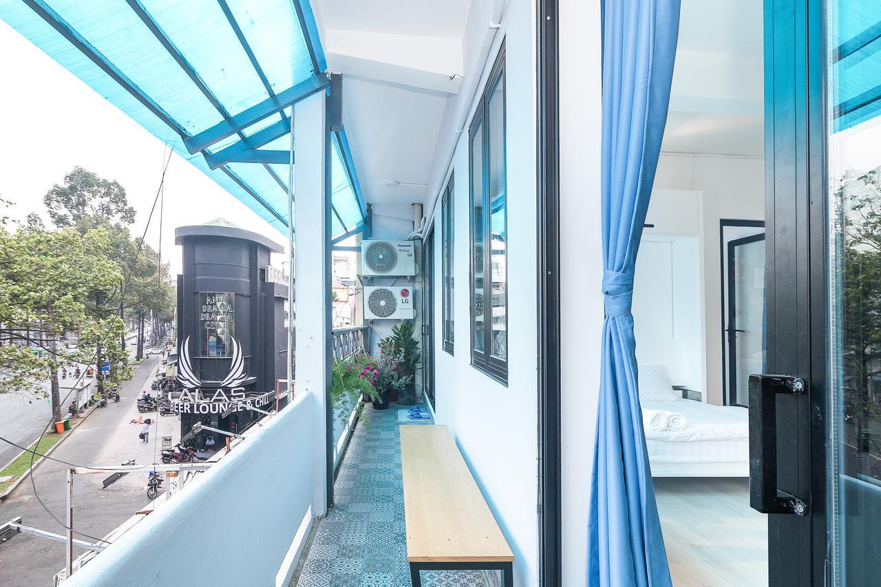 Scandinavian Apartment With Balcony In Bui Vien โฮจิมินห์ซิตี้ ภายนอก รูปภาพ