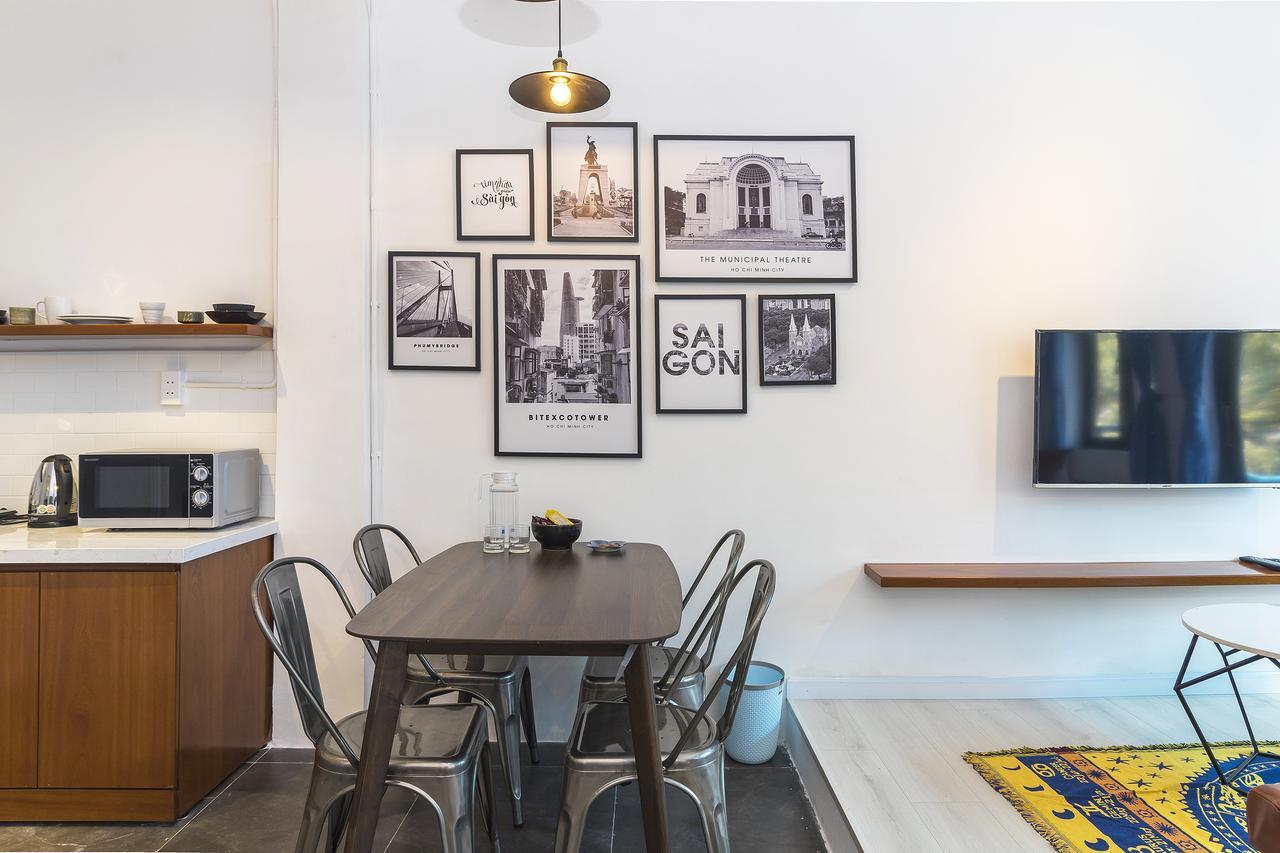 Scandinavian Apartment With Balcony In Bui Vien โฮจิมินห์ซิตี้ ภายนอก รูปภาพ