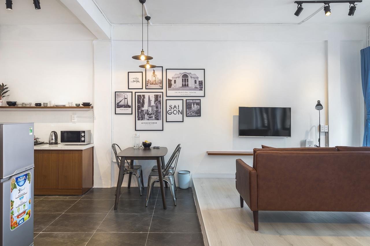 Scandinavian Apartment With Balcony In Bui Vien โฮจิมินห์ซิตี้ ภายนอก รูปภาพ