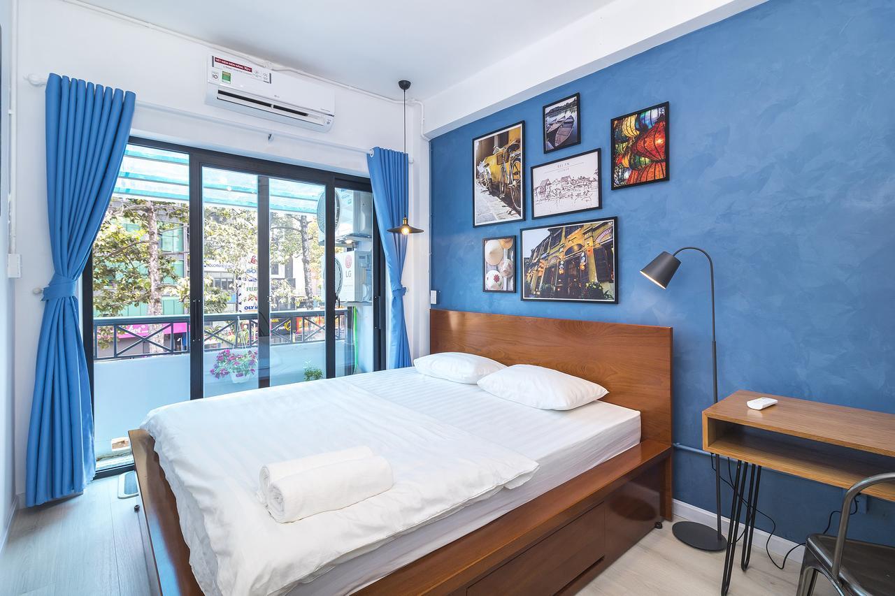 Scandinavian Apartment With Balcony In Bui Vien โฮจิมินห์ซิตี้ ภายนอก รูปภาพ